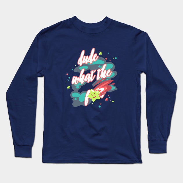 I Have Only One Question Long Sleeve T-Shirt by ghostmath